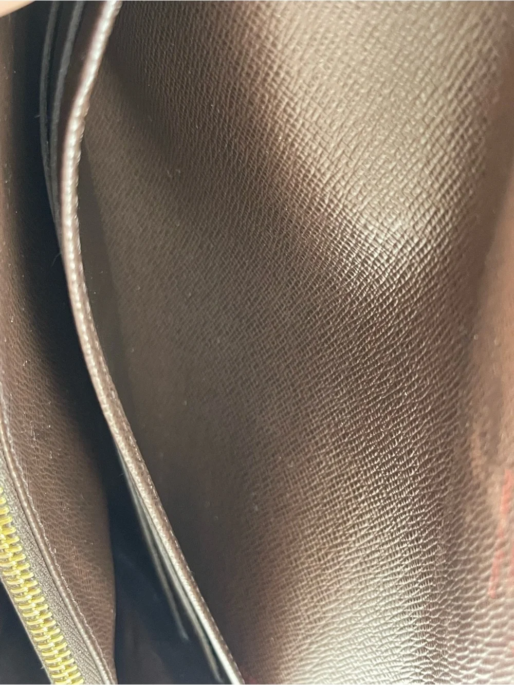Louis Vuitton Sarah Wallet in Damier Ebene canvas